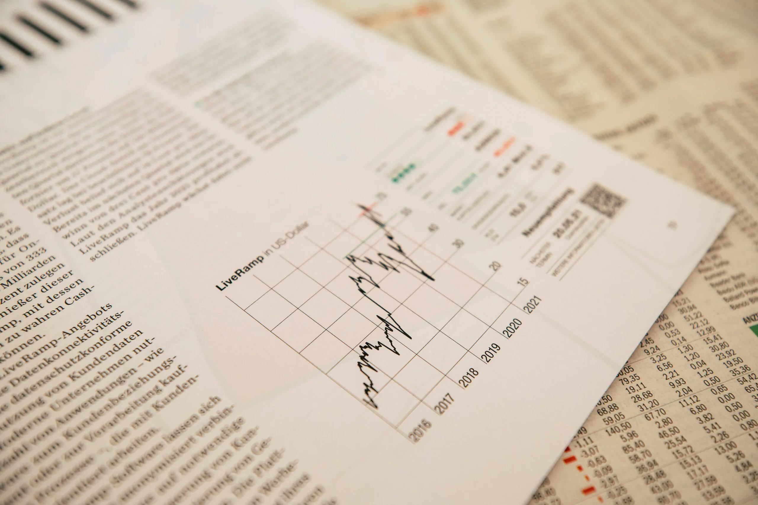 Investment paperwork